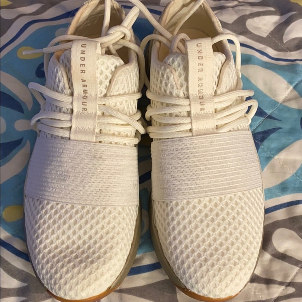 White tennis under armour